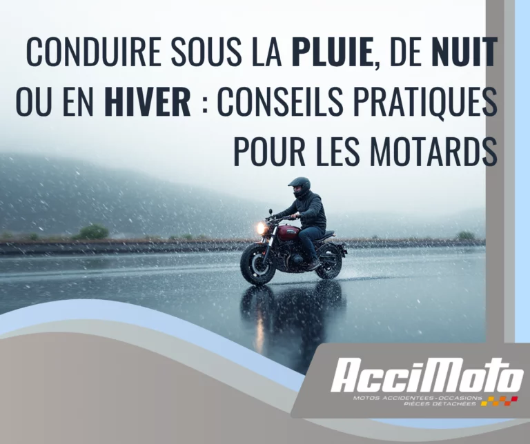 Conduire sous la pluie, de nuit ou en hiver