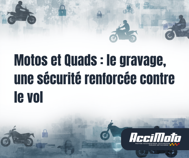 Motos & Quads : le gravage, une sécurité renforcée contre le vol