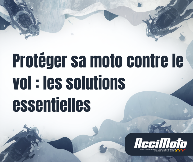Protéger sa moto contre le vol : les solutions essentielles