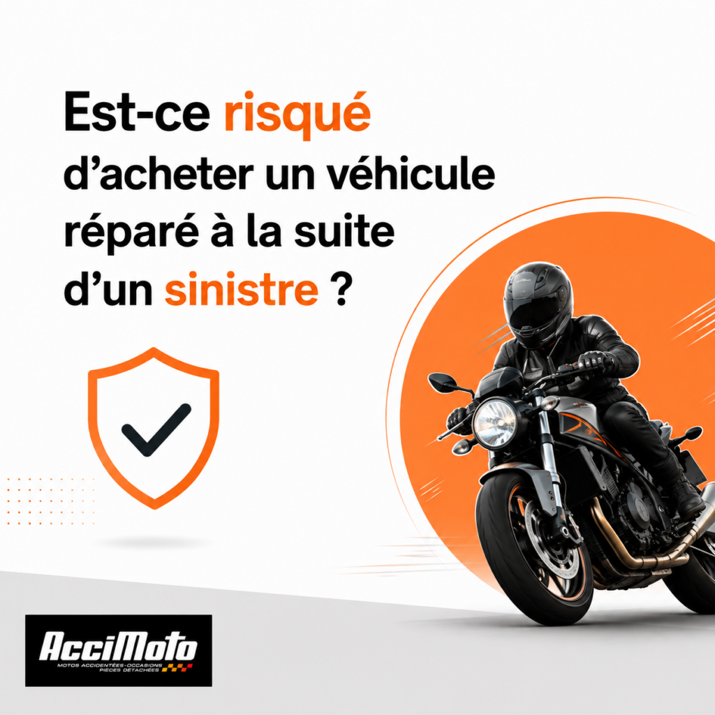 Est ce risqué d'acheter un véhicule réparé à la suite d'un sinistre